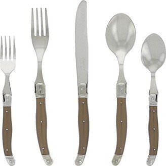 French Home Laguiole Stainless Steel 20-Piece Place Setting
