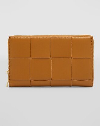 Intrecciato Napa Zip Wallet