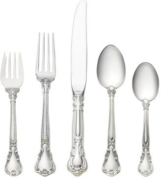 Chantilly 5-Piece Dinner Flatware Setting with Place Spoon
