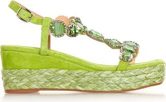 Alma En Pena Embellished Platform Sandals-AB