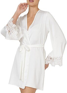 Rosey Cover Up Wrap Robe