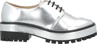 Lace-up Shoes Silver-AD