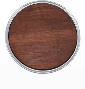 Signature Round Cheese Board with Dark Wood Insert