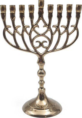 Hanukkah Menorah 9 Branch 8.5 Inches