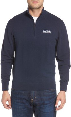 Seattle Seahawks - Lakemont Regular Fit Quarter Zip Sweater