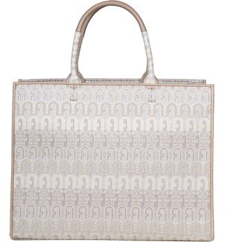 Shopping Bag Opportunity L In Jacquard Fabric