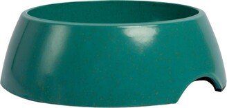 Jojo Modern Pets Eco-friendly Bamboo Dog Bowl - Teal Blue - 32 Oz large