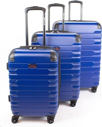 Mina 3-Piece Hardside Luggage Set - Blue