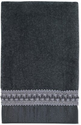 Braided Cuff Medallion Hand Towel, 16