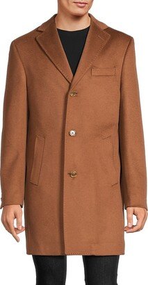 Wesley Modern Fit Wool & Cashmere Overcoat