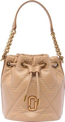 The Quilted Leather J Marc Bucket Bag