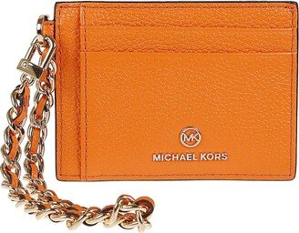 Logo Plaque Chained Small Cardholder-AA