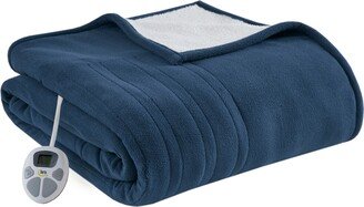 Electric Reversible Fleece to Sherpa Blanket, Full