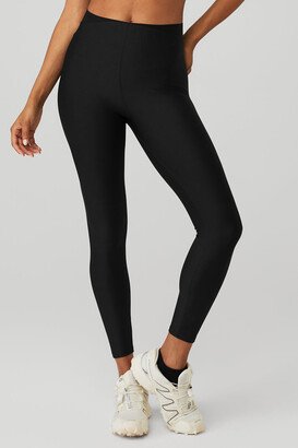 Airlift High-Waist 7/8 Corset Legging in Black, Size: 2XS