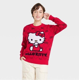 Women's Sanrio Graphic Sweater - Red