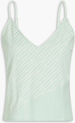 Summery Copenhagen Pipi cotton-jacquard camisole