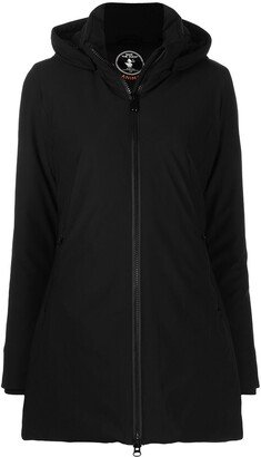 Lila detachable-hood coat