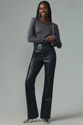 Better Than Leather Faux Leather Pants-AA