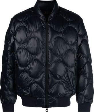 Quilted Padded Bomber Jacket