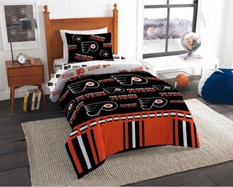 The Northwest Company NHL 808 Philadelphia Flyers Twin Bed In a Bag Set