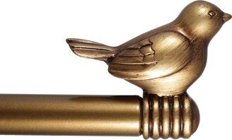 Cute Bird Finial Adjustable Decorative Designer Curtain Rod