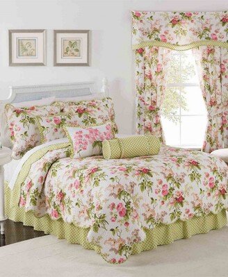 Emma's Garden 4 Piece Quilt Set, King