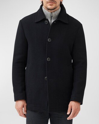 Men's Berkley Single-Breasted Overcoat