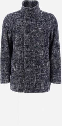 Luxury Wool Blend Peacoat