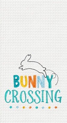 Bunny Crossing Kitchen Towel