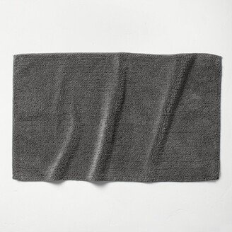 24x40 Looped Bath Rug Dark Gray - Casaluna™