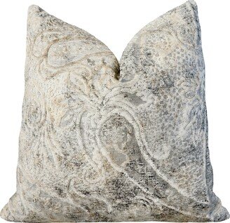 Palermo Paisley Velvet Throw Pillow Cover | Christine Rendino Designer Pillows Home Decor Toss