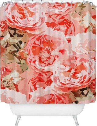 Fiona Floral Shower Curtain