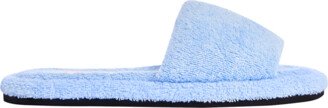 x Robert Rabensteiner Organic Cotton Toweling Sliders — french riviera blue EU35-36
