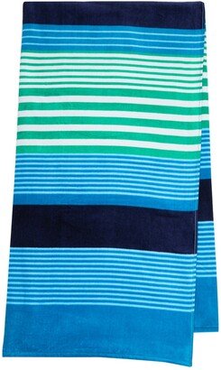APOLLO TOWELS New Times Stripes Print Beach Towel