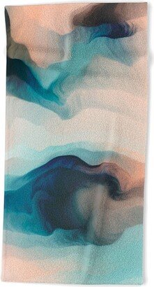 Marta Barragan Camarasa Abstract tidal waves Beach Towel