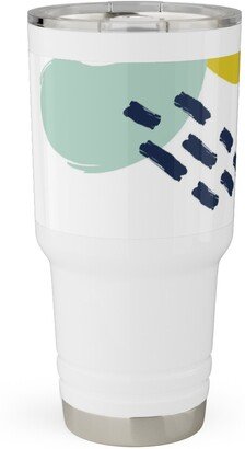 Travel Mugs: Playground - Multi Travel Tumbler, 30Oz, Multicolor