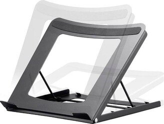 Monoprice Adjustable Folding Laptop Stand - Steel Ideal For Work, Home, Office Laptops - Workstream Collection