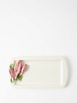 Radicchio Handpainted Ceramic Serving Platter