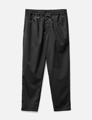 Summer Stretch Wool Cropped Tapered Easy Pants