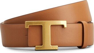 T Timeless-buckle reversible belt