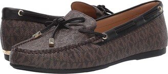 Sutton Moc (Brown/Black) Women's Shoes