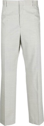 Straight-Leg Cut Trousers-AF