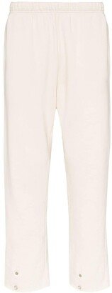 Snap Hem Cotton Sweatpants