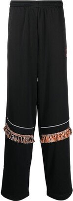 Fringe-Detailing Track Pants