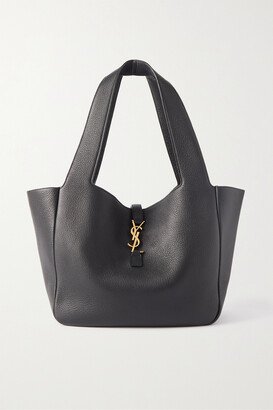 Bea Textured-leather Tote - Black