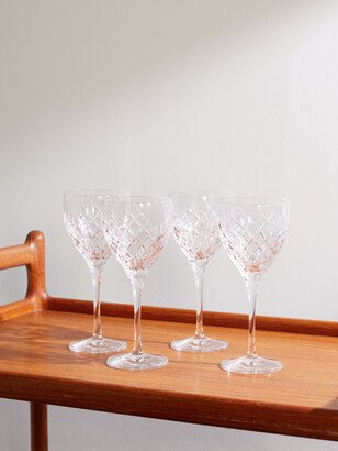 Soho Home Barwell Set of Four Crystal Red Wine Glasses