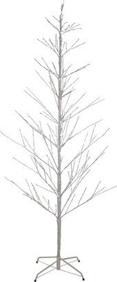 Northlight 6' LED Lighted White Birch Christmas Twig Tree - Pure White Lights