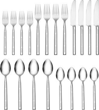 Shangrila Frosted 20-Pc. Flatware Set, Service for 4