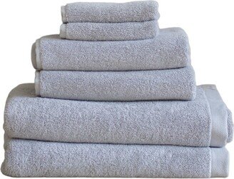 Droplet Home Goods Organic Cotton Towels Sets - Fog