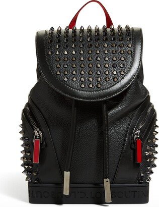 Men's Explorafunk Spiked Leather Backpack